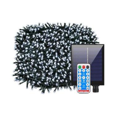 Imagem de Luzes De Cordão LED Solares Para Exterior 10M 20M 30M 50M 100M Lâmpada