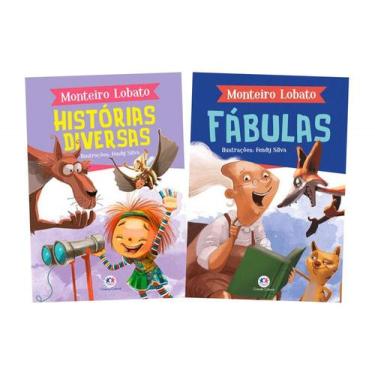 Imagem de Coleção Histórias e Fábulas por Monteiro Lobato - 2 volumes - Kit de L