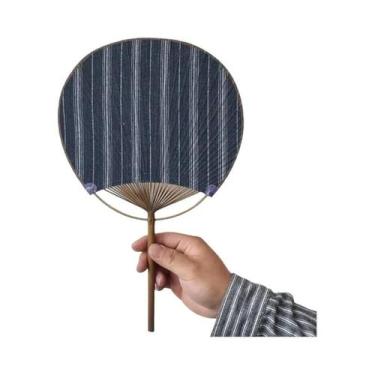 Imagem de Leque De Papel De Bambu Chinês Para Dança, Estilo Japonês, Lembranças 