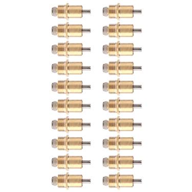 Imagem de Mingzhe 20 Peças Bebedor de Coelho Tipo Longo, Bebedouro de Mamilo, Ferramenta água Potável, Acessórios Gaiola, Metal Amarelo, Bebedor água Coelho, Feito Material,