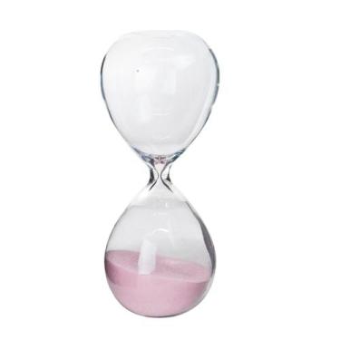 Imagem de Ampulheta de vidro 15 minutos 7x16,5cm - Charti, E