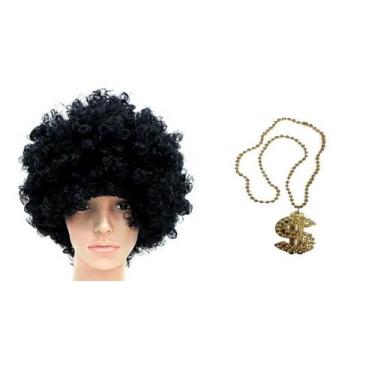 Imagem de Fantasia happer hip hop hippie anos 80 mc adulto 2 peças carnaval, Dou