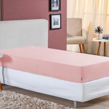 Imagem de Lençol com Elástico Solteiro Nobre 1 Peça 30cm de Altura Malha 100% Al