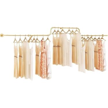 Imagem de ZDJZMGZ Cabideiro para chapéus, cabideiro, portátil, pendurar em metal, suporte de parede, suporte de exibição de roupas comerciais, é estável e não é fácil de deformar (tamanho: 350 cm/350 cm)