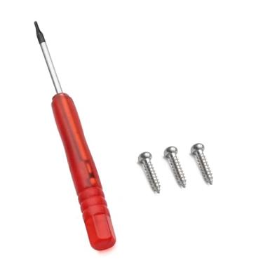 Imagem de Mryok T4 – Óculos de sol com chave de fenda e parafusos T4 para óculos de sol Oakley TwoFace/TwoFace XL, Vermelho, One Size