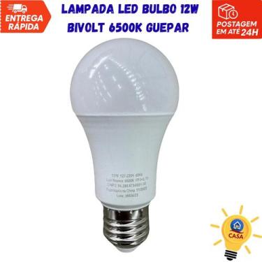 Imagem de Lâmpada LED Bulbo 12W Bivolt 6500K  Guepar