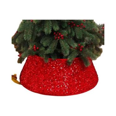 Imagem de Saia Para Árvore De Natal Artificial Com Base Em Formato De Anel De Pi