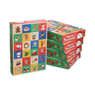 Imagem de Kit De Caixas De Calendário De Contagem Regressiva De Natal DIY Divert
