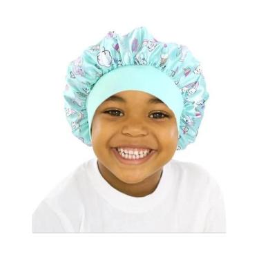 Imagem de Touca De Cetim Ajustável Para Bebês E Crianças, Boné Sedoso Para Cabel