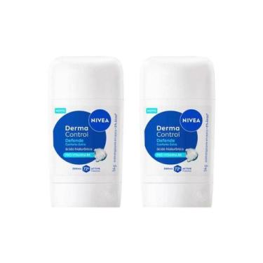 Imagem de Desodorante Nivea Derma Control Defende 54G - Kit C/2Un