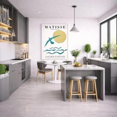 Imagem de Quadro Canvas Henri Matisse Du Vendredi 90X60Cm Mold Preta - Quadros O