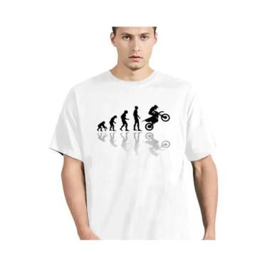 Imagem de Camiseta Casual Masculina De Manga Curta Para Corrida De Motocross End