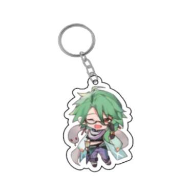 Imagem de Chaveiros Genshin Impact Acrílico Chibi Anime Pingente Diversos Person