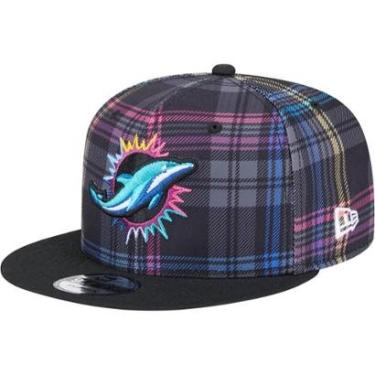 Imagem de Boné New Era 9Fifty Miami Dolphins NFL Crucial Catch 2024 Masculino-Masculino