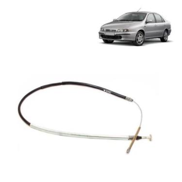 Imagem de Cabo Freio Marea Brava 2000 em diante Traseiro ESQUERDO - Mundiflex