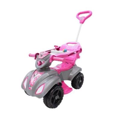 Imagem de Quadriciclo Infantil Baby Aranha Girl  Passeio Seguro e Confortável - 