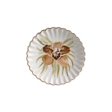 Imagem de Conjunto 6 Pratos Sobremesa Ø20cm Com Filete Ouro Scalla