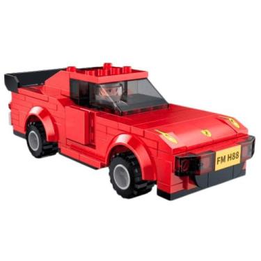 Imagem de Blocos de Montar Coleção Race Cars 176 pçs 3439 - COGO Dorémi