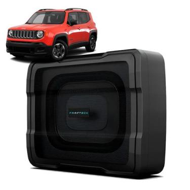 Imagem de Caixa Amplificada Subwoofer 6x8 Faaftech FT-SW68 UC Fiat Argo Cronos T