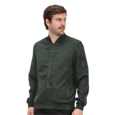 Imagem de Jaqueta Masc. Bomber New Basic Yacht Master - Verde Militar - YACHT MA