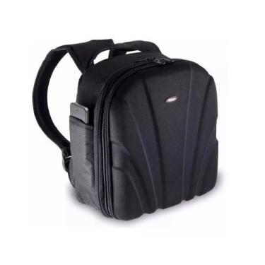 Imagem de Mochila Fotografica Para Câmera Lente E Acessórios Com Frente Rígida P