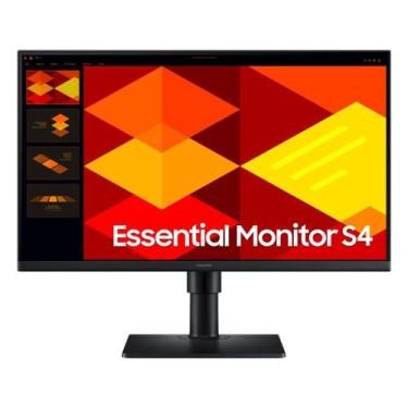 Imagem de Monitor Samsung Essential S4 24" FHD IPS 100HZ 5MS Pivot - LS24D400GAL