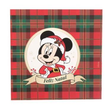Imagem de Guardanapo De Papel Natalino Minnie 32,5cm 1089545 1Unid - CROMUS