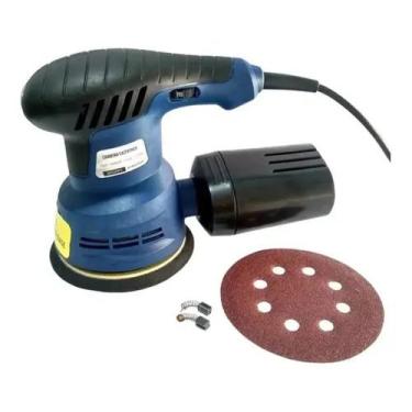 Imagem de Lixadeira Excêntrica Elétrica 110V Com Coletor De Pó 270w - Siga Tools