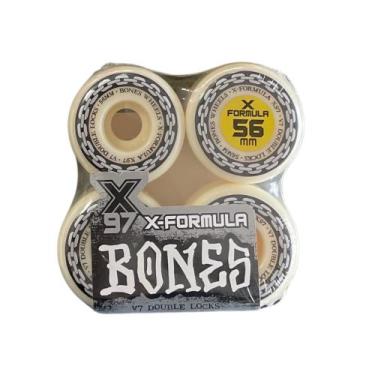 Imagem de Roda Bones X-fórmula Double Lock V7 56mm 97A 4PK Tamanho:ÚnicoCor:Bran