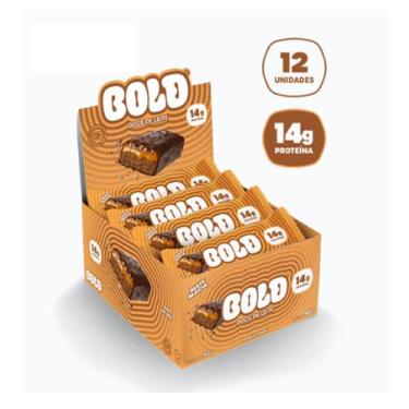 Imagem de Bold Barra De Proteína 40g Com 12 Unid, Doce De Leite