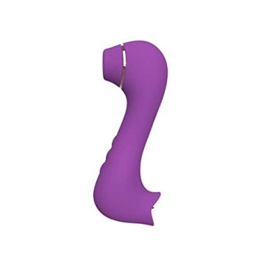 Imagem de Vibradores femininos Para Estimulação do Clitóris Estimulador de Mamilo 20 Modos Brinquedo Sexual Adulto (Roxo)