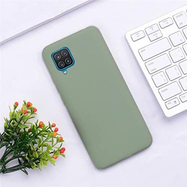 Imagem de Capa de telefone de silicone macio cor fashion para samsung galaxy a22 a52 a52s m32 a32 5g 4g a12 m12 m21 m31 a02 a02s a11 m11 a10 a41 capa protetora, a08, para samsung a32 4g
