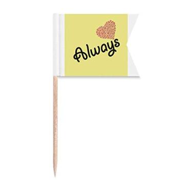 Imagem de Companion Forever Art Deco Presente Fashion Palito de Dente, Marcação de Etiquetagem para Bolo de Festa Prato de Queijo