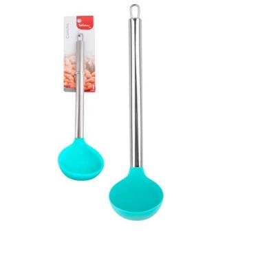 Imagem de Concha de Silicone com Cabo Inox 30cm - Inga