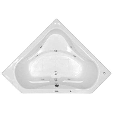 Imagem de Banheira Hidromassagem Astra Quantum Super Luxo 140cmx207cmx55cm - 08 Jatos Acrílico P1 Com Aquecedor 220v