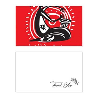 Imagem de Pandeiro mexicano comemorar o cartão de agradecimento do México aniversário aniversário saudação casamento agradecimento