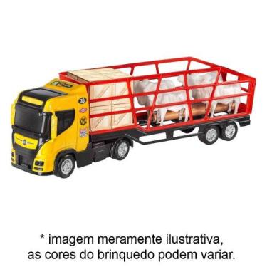 Brinquedo Caminhão Carreta Florestal - Iveco Hiway
