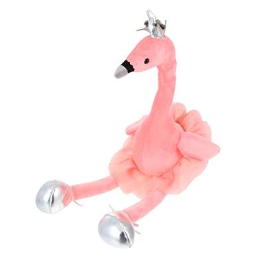 Imagem de TOYANDONA boneco flamingo brinquedo macio flamingo de pelúcia Brinquedo de pelúcia flamingo Brinquedo de flamingo para crianças animal brinquedos decoração de pelúcia bicho de pelúcia bebê