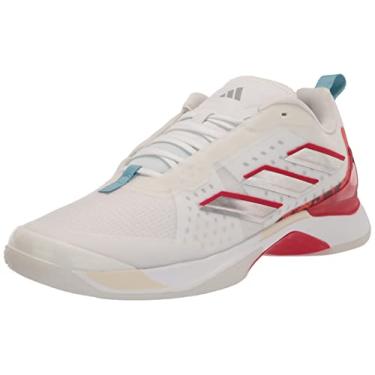 Imagem de adidas Tênis Feminino Avacourt, Branco/castanho metálico, 9.5