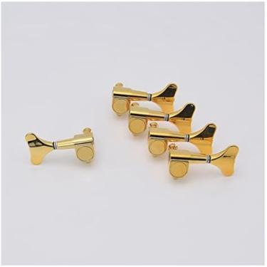 Imagem de Cravelhas De Afinação 1 Conjunto 4/5/6 Cordas Para Baixo Elétrico Cabeças Afinadores Ouro,R4 L1,Pleasant63