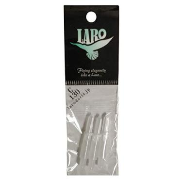 Imagem de Conjunto de 3 eixos de dardos LStyle LARO de plástico durável para qualquer voo de dardos, 130 Milky White, 130 Extra Short