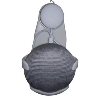 Imagem de Suporte Carregar E Fixar Google Home Mini Nest Na Tomada