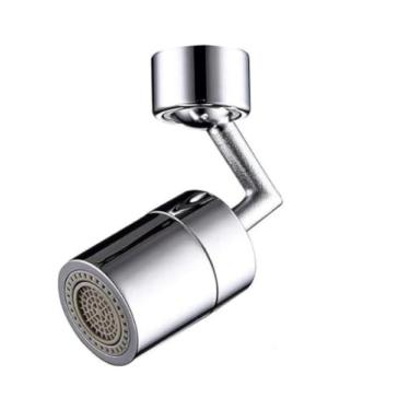 Imagem de Extensor de torneira de rotação universal 1080 ° Torneiras de extensão de braço de robô de cozinha Torneira de água borbulhadora de dois modos Torneira giratória de banheiro, modelo 720 One