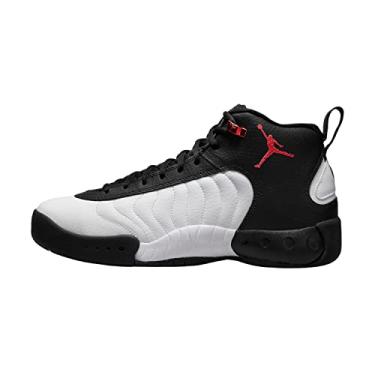 Imagem de Jordan Jumpman Pro masculino branco/branco e preto (DN3686 110), Preto/vermelho universitário, branco, 44