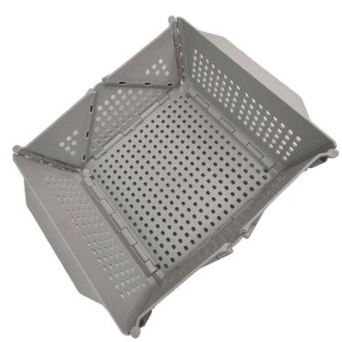 Imagem de Cesta Secar Frutas Verduras Vegetais Alimentos Fruteira Dobravel Organizadora Cozinha Copa Casa Decoraçao Porta Objetos