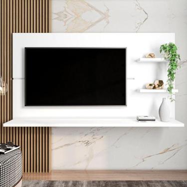 Imagem de Painel New Clean Para Tv De Até 49 Polegadas Branco Absoluto Zanzini Branco