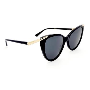 Imagem de Óculos Solar Ana Hickmann Ah90016 A01  Brilho Lente Cinza-Feminino