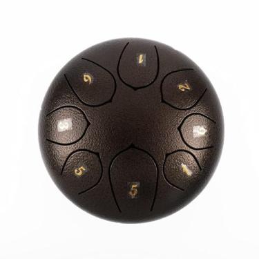 Imagem de Tambor de chuva, tambor de chuva para o exterior quando chove, tambor de chakra, tambor de chakra para chuva ao ar livre, 15 cm 8 notas, tambor de chuva musical à prova d'água, aproveite a sinfonia de