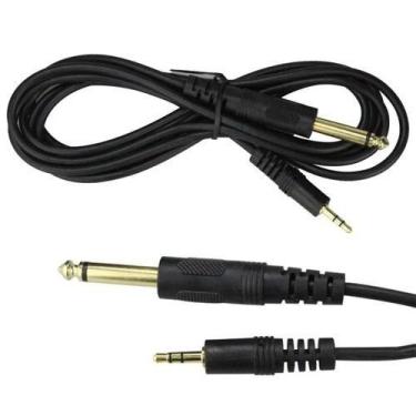 Imagem de Cabo Estéreo P2xP10 2/3/5m Adaptador - XC-P2x10 - ds, 2 Metros