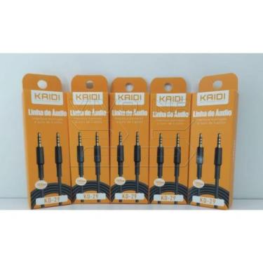 Imagem de Cabo P2 Linha De Áudio 4 Polos P2-p2 Kaidi Kd-29